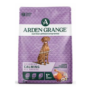 Arden Grange Dog GF Adult Calming Turkey&Potato 2kg