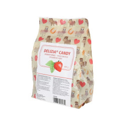Pamlsek pro koně DELIZIA Candy, jahoda-máta, 600 g  