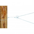 Izolátor rohový pro elektrický ohradník, porcelánový  