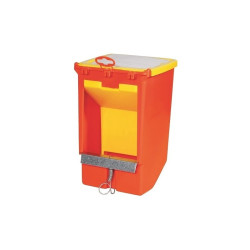 Krmítko závěsné pro králíky, krmný automat, 2500 ml  