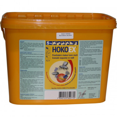 HokoEX - insekticid, larvicid k hubení larev much, 5 kg  