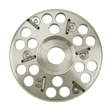Kotouč brusný, segmentový Alu, 6 segmentů, 120 mm  