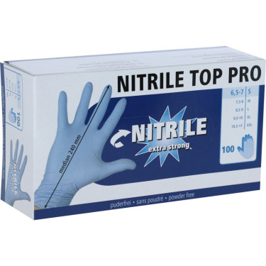 Rukavice nitrilové Premium Top Pro, délka 24 cm