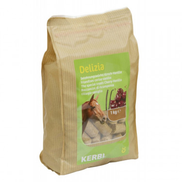 Pamlsek pro koně DELIZIA, třešeň-vanilka
