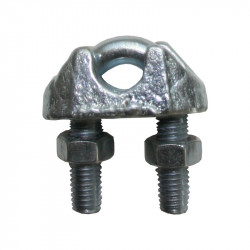 Spojka na lanko pro elektrický ohradník, pozinkovaná, 1,5 - 2 mm  