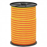 Páska pro elektrický ohradník, šířka 10 mm, 250 m, žluto-oranžové
