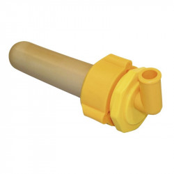 Ventil hygienický komplet s latexovým béžovým cucákem, 100 mm  