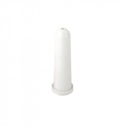 Cucák standard napájecí pro telata, bílý, 100 mm, kulatá díra, 4 mm  