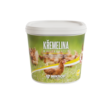 Obohacená křemelina pro drůbež 1,5  kg - Mistral Layer