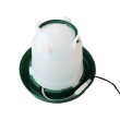 Vyhřívací topný kabel 24 V / 10W s adaptérem, nerezové opletení