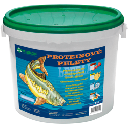 Proteinové pelety - jahoda, kýbl 5 kg