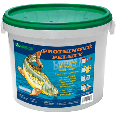 Proteinové pelety - oliheň, kýbl 5 kg