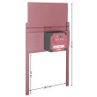 Automatické otevírání a zavírání kurníku EasyProtect 30x33 ROSE - kompletní sada   