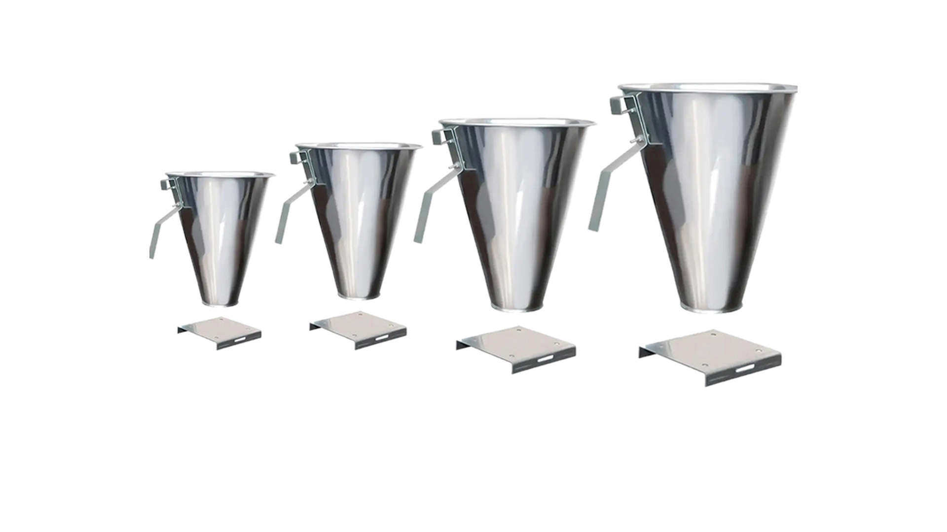 Vykrvovací trychtýř – velikost L, pozink banner
